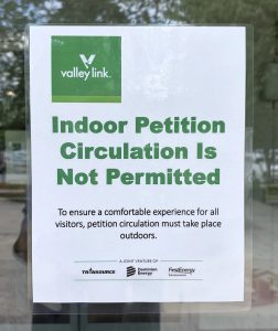 Valley Link Prevents Citizens from Expressing Opposition at So-called “Open Houses.”